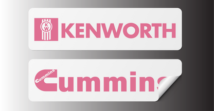 Kenworth & Cummins Stickers