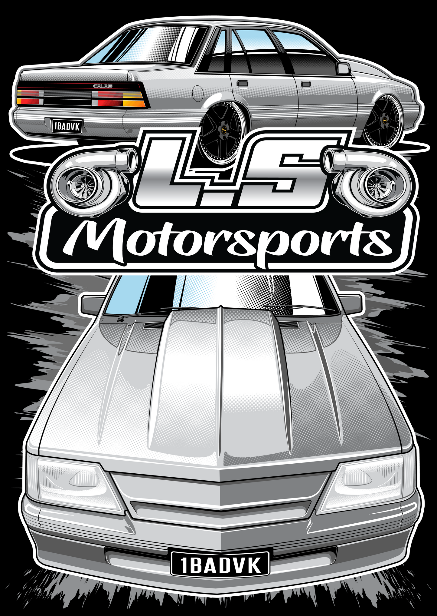 L.S Motorsports 1BADVK Commodore Street Car Design