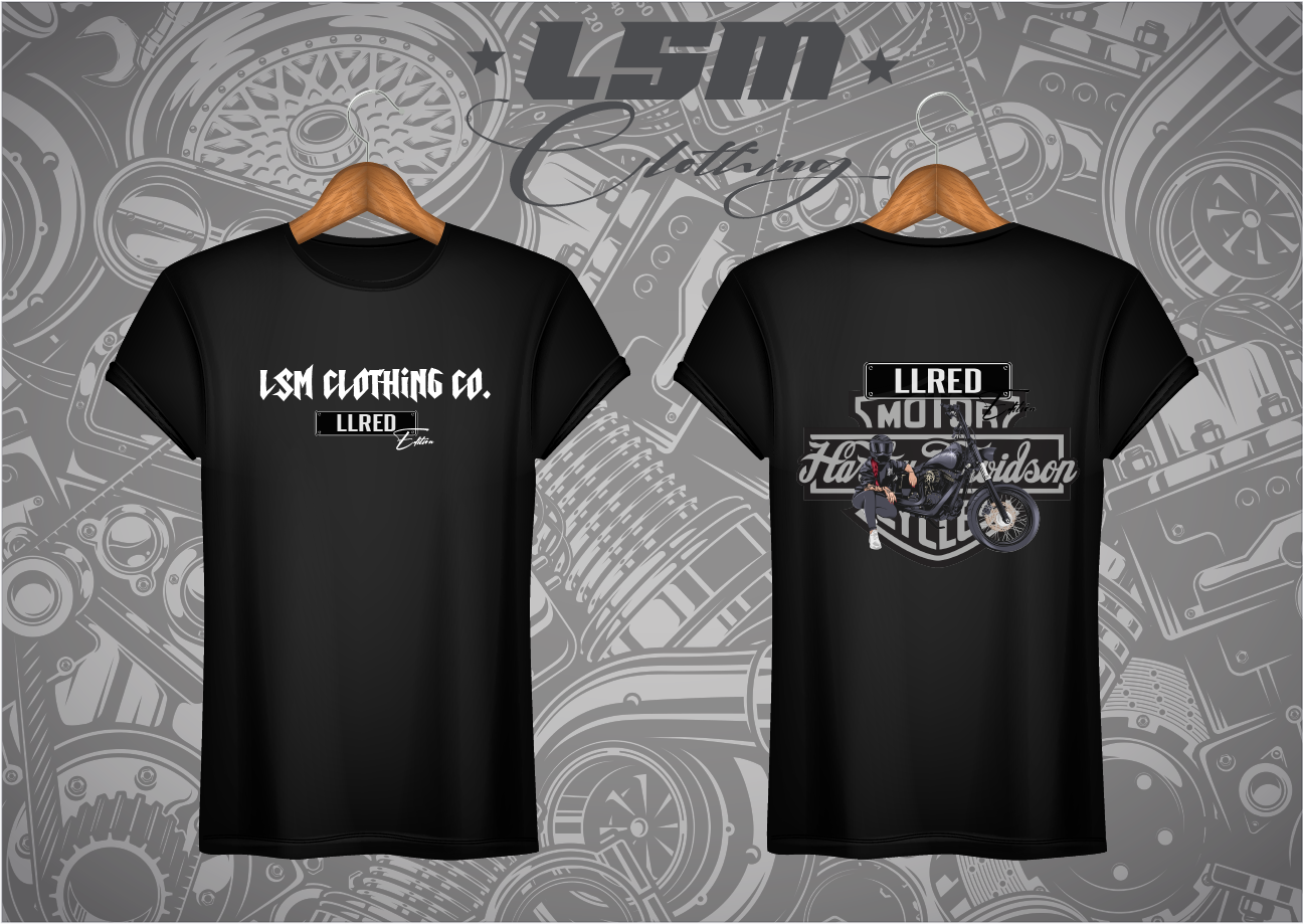 🔺LSM Clothing Co. LLRED Harley Design🔺