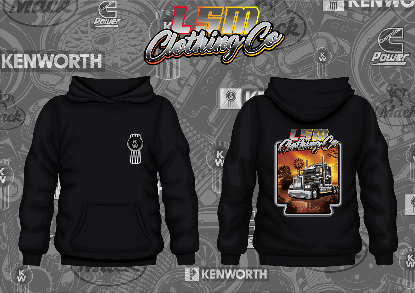 Kenworth SAR Legend Design - LSM Clothing Co.