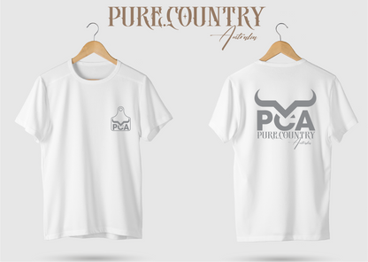 Pure Country Australia Cow Tag Design