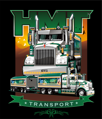 T409 Kenworth SAR LEGEND Truck & Dog Design - HMT NOT WEAK TO SPEAK